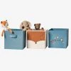 Lot De 3 Bacs De Rangement Baby Fox Lot Bleu - Vertbaudet -Vertbaudet Magasin lot de 3 bacs de rangement baby fox