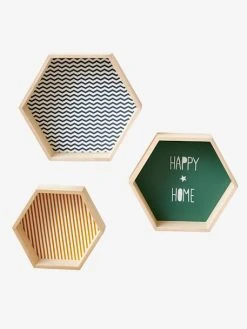Lot De 3 étagères Hexagones Enfant Bois/multicolore - Vertbaudet 9 Lot De 3 étagères Hexagones Enfant Bois/multicolore - Vertbaudet -Vertbaudet Magasin lot de 3 etageres hexagones enfant 1