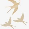 Lot De 3 Hirondelles Murales Rose Clair Uni - Vertbaudet -Vertbaudet Magasin lot de 3 hirondelles murales