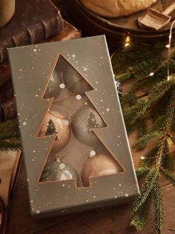 Lot De 6 Boules De Noël Contes De La Forêt Vert - Vertbaudet