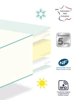 Matelas Bébé Biododo DODO Blanc - Dodo -Vertbaudet Magasin matelas bebe biododo dodo 2