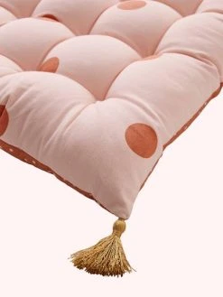 Matelas De Sol à Pompons MINI MAXI POIS Rose - Vertbaudet -Vertbaudet Magasin matelas de sol a pompons mini maxi pois 2