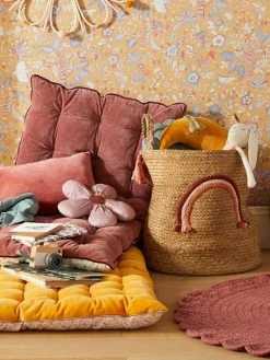 Matelas De Sol Bi-matière GRENIER Rose - Vertbaudet -Vertbaudet Magasin matelas de sol bi matiere grenier 4