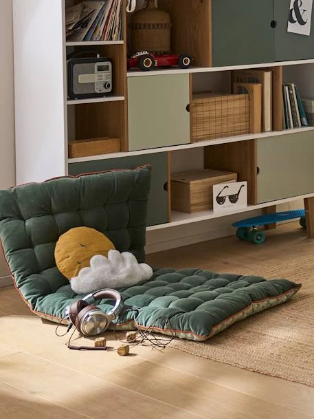 Matelas De Sol Bi Matière PALMETTES Vert - Vertbaudet 7 Matelas De Sol Bi Matière PALMETTES Vert - Vertbaudet – Image 5