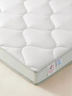 Matelas Mousse Recyclée Thermorégulateur Blanc - Vertbaudet -Vertbaudet Magasin matelas mousse recyclee thermoregulateur 1