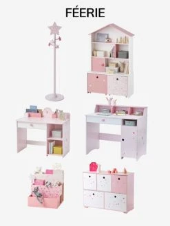 Meuble De Rangement 5 Bacs LIGNE FEERIE Rose étoiles - Vertbaudet 7 Meuble De Rangement 5 Bacs LIGNE FEERIE Rose étoiles - Vertbaudet -Vertbaudet Magasin meuble de rangement 5 bacs ligne feerie 2