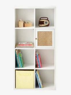 Meuble De Rangement 8 Cases Blanc - Vertbaudet -Vertbaudet Magasin meuble de rangement 8 cases 2