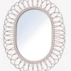 Miroir Ovale En Rotin DOUCE PROVENCE Violet - Vertbaudet -Vertbaudet Magasin miroir ovale en rotin douce provence