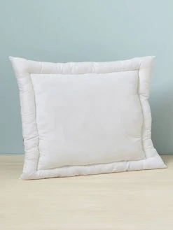 Oreiller Plat Thermorégulateur Traité Passerelle® Blanc - Vertbaudet -Vertbaudet Magasin oreiller plat thermoregulateur traite passerelle 2