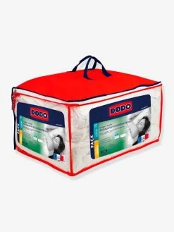 Pack Couette Tempérée + Oreiller Moelleux Coton Antiacarien Et Antibactérien DODO Blanc - Dodo