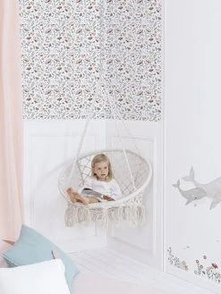 Papier Peint Intissé LILIPINSO - Ocean Flowers Multicolore - Lilipinso -Vertbaudet Magasin papier peint intisse lilipinso ocean flowers 2