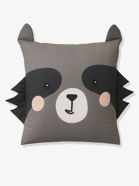 Parure Housse De Couette + Taie D'oreiller Enfant En Coton Bio* FOREST BAND écru / Multicolore - Vertbaudet 5 Parure Housse De Couette + Taie D'oreiller Enfant En Coton Bio* FOREST BAND écru / Multicolore - Vertbaudet – Image 3