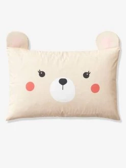 Parure Housse De Couette + Taie D'oreiller Enfant En Coton Bio* NATURE SAUVAGE Bleu - Vertbaudet -Vertbaudet Magasin parure housse de couette taie doreiller enfant en coton bio nature sauvage 3