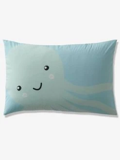 Parure Housse De Couette + Taie D'oreiller Enfant FONDS MARINS Bleu - Vertbaudet -Vertbaudet Magasin parure housse de couette taie doreiller enfant fonds marins 2