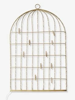 Pêle-mêle Lumineux Cage à Oiseaux Doré - Vertbaudet -Vertbaudet Magasin pele mele lumineux cage a oiseaux 1