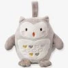 Peluche Aide Au Sommeil Rechargeable TOMMEE TIPPEE Ollie La Chouette Gris Clair/blanc - Tommee Tippee -Vertbaudet Magasin peluche aide au sommeil rechargeable tommee tippee ollie la chouette