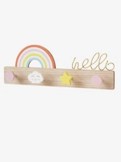 Porte-manteau Sunshine Beige Clair Multicolore - Vertbaudet -Vertbaudet Magasin porte manteau sunshine 1