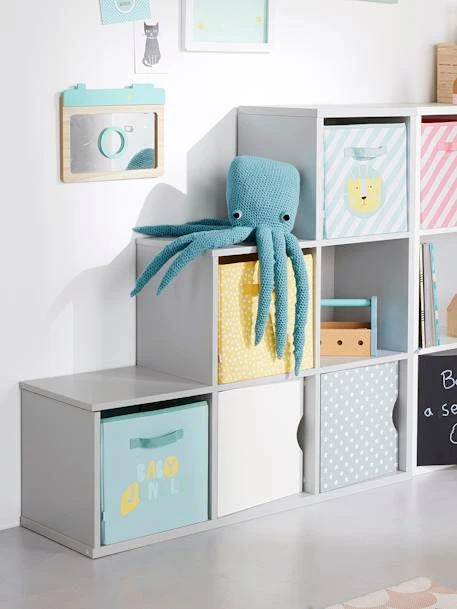 Porte Pour Meuble à Cases Ardoise - Vertbaudet 8 Porte Pour Meuble à Cases Ardoise - Vertbaudet – Image 6