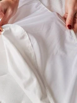 Protège Matelas Imperméable éponge Anti-acariens Bi Ome 60x120 Cm P'TIT LIT Blanc - P'tit Lit -Vertbaudet Magasin protege matelas impermeable eponge anti acariens bi ome 60x120 cm ptit lit 2