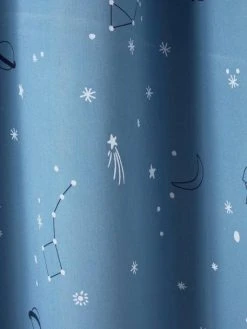 Rideau Occultant Détails Phosphorescents PLANETES Bleu - Vertbaudet -Vertbaudet Magasin rideau occultant details phosphorescents planetes 2