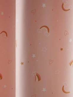 Rideau Occultant Et Phosphorescent Fantaisie Rose - Vertbaudet -Vertbaudet Magasin rideau occultant et phosphorescent fantaisie 5