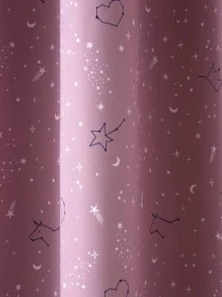 Rideau Occultant MISS CONSTELLATION Parme Foncé - Vertbaudet -Vertbaudet Magasin rideau occultant miss constellation 2