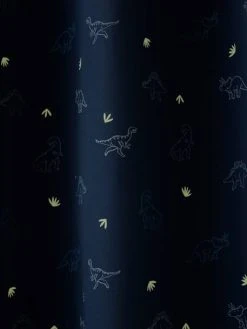 Rideau Occultant Phosphorescent Dino Bleu - Vertbaudet -Vertbaudet Magasin rideau occultant phosphorescent dino 3