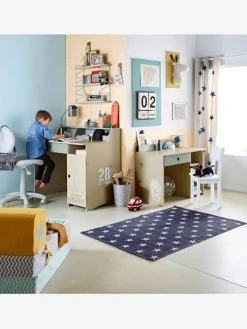 Rideau Tamisant Baroudeur Gris / étoiles - Vertbaudet -Vertbaudet Magasin rideau tamisant baroudeur 4