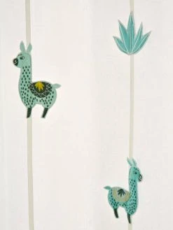 Rideau Tamisant Cactus Ivoire - Vertbaudet -Vertbaudet Magasin rideau tamisant cactus 2