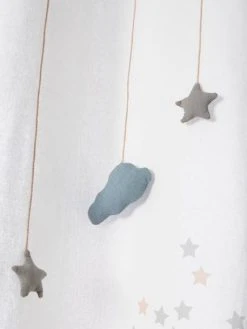 Rideau Tamisant Comme Une étoile Blanc - Vertbaudet -Vertbaudet Magasin rideau tamisant comme une etoile 2