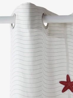 Rideau Tamisant Sous L'Océan Blanc - Vertbaudet 9 Rideau Tamisant Sous L'Océan Blanc - Vertbaudet -Vertbaudet Magasin rideau tamisant sous locean 1