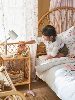 Rideau Voilage EAU DE ROSE écru / Rose - Vertbaudet -Vertbaudet Magasin rideau voilage eau de rose 1