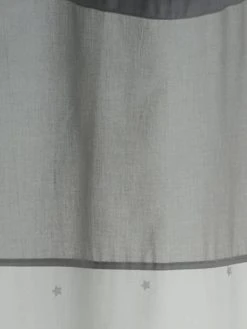 Rideau Voilage étoiles Blanc / Grege - Vertbaudet -Vertbaudet Magasin rideau voilage etoiles 2