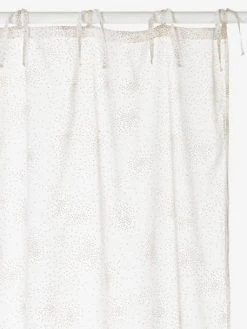 Rideau Voilage Pailleté Féérie Blanc / Paillettes - Vertbaudet