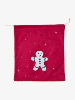 Sac à Jouet Pain D'épice Sequins Réversibles Rouge - Vertbaudet -Vertbaudet Magasin sac a jouet pain depice sequins reversibles 4