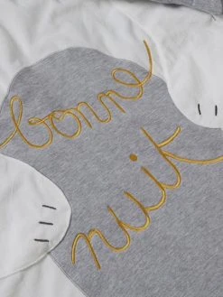 Sac De Couchage OURS Gris Clair - Vertbaudet -Vertbaudet Magasin sac de couchage ours 3