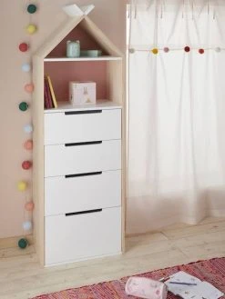 Semainier Fond Réversible Bleu Ou Rose LIGNE TIPILI Bleu Clair - Vertbaudet -Vertbaudet Magasin semainier fond reversible bleu ou rose ligne tipili 4