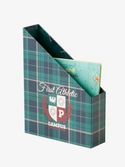 Set Rangement Bureau Ecusson Vert / Bleu - Vertbaudet -Vertbaudet Magasin set rangement bureau ecusson 5