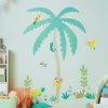 Sticker Géant Enfant île Palmier Multicolore - Vertbaudet