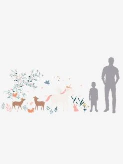 Sticker Géant Forêt Enchantée Gris - Vertbaudet 9 Sticker Géant Forêt Enchantée Gris - Vertbaudet -Vertbaudet Magasin sticker geant foret enchantee 2