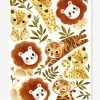 Stickers Animaux Savane Felidae LILIPINSO Bronze - Lilipinso