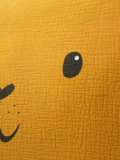 Taie D'oreille Bébé En Gaze De Coton Tigre HANOÏ Jaune Moyen Uni Avec Decor - Vertbaudet -Vertbaudet Magasin taie doreille bebe en gaze de coton tigre hanoi 2