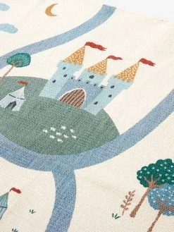 Tapis Circuit Chevalier écru / Multicolore - Vertbaudet -Vertbaudet Magasin tapis circuit chevalier 5