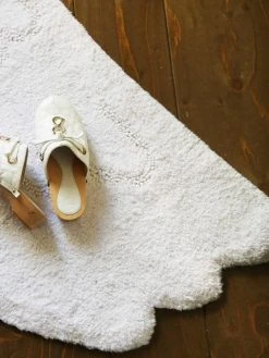 Tapis Coton Lavable Ailes D'anges LORENA CANALS Blanc - Lorena Canals -Vertbaudet Magasin tapis coton lavable ailes danges lorena canals 2