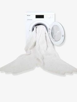 Tapis Coton Lavable Ailes D'anges LORENA CANALS Blanc - Lorena Canals -Vertbaudet Magasin tapis coton lavable ailes danges lorena canals 3