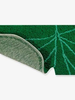 Tapis Coton Lavable Feuille Monstera LORENA CANALS Vert - Lorena Canals -Vertbaudet Magasin tapis coton lavable feuille monstera lorena canals 5