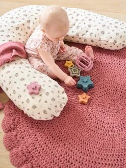 Tapis Crochet Vieux Rose - Vertbaudet -Vertbaudet Magasin tapis crochet 2