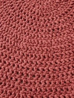 Tapis Crochet Vieux Rose - Vertbaudet -Vertbaudet Magasin tapis crochet 4