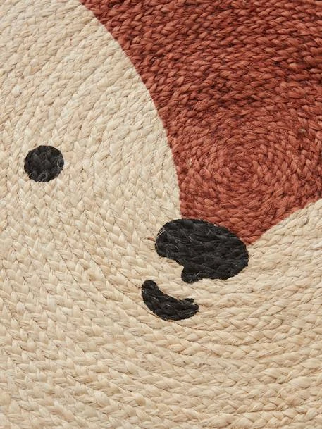 Tapis Jute Renard Marron Moyen Uni Avec Decor - Vertbaudet 7 Tapis Jute Renard Marron Moyen Uni Avec Decor - Vertbaudet – Image 5