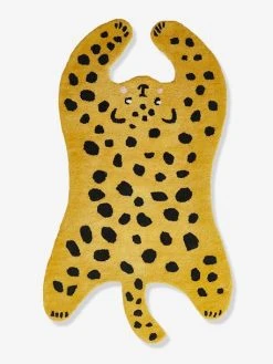 Tapis Panthère Ocre / Noir - Vertbaudet